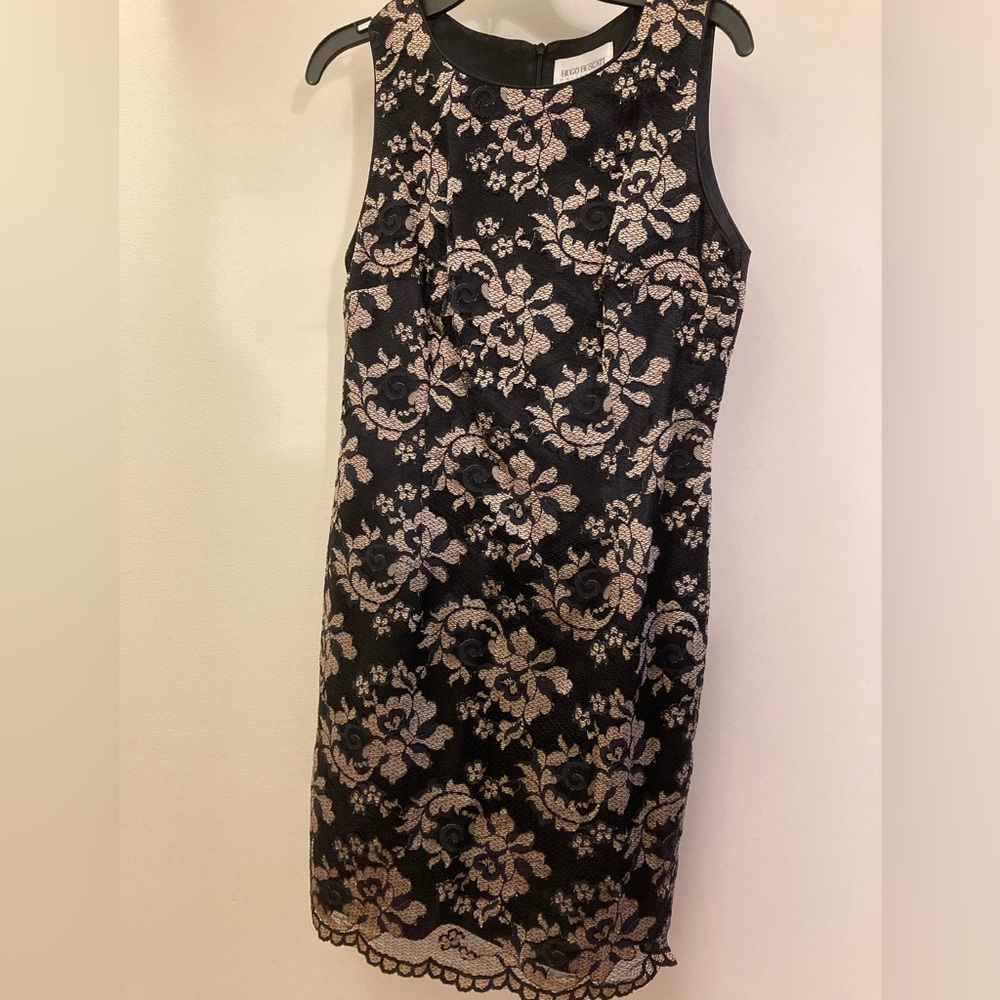 Hugo Buscati Lace/Satin Dress